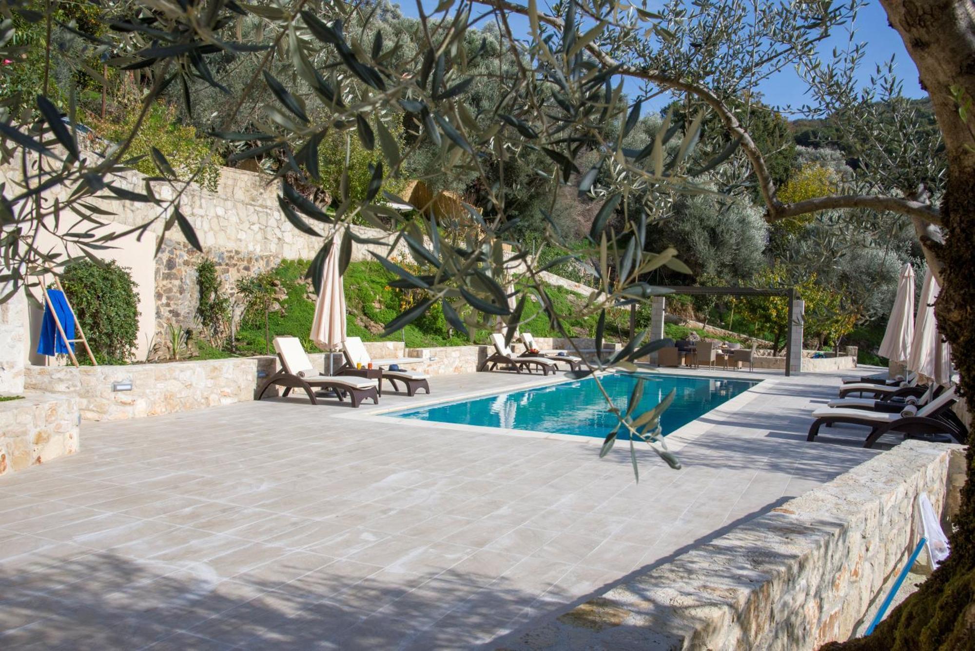 Serenity River Villa Palaiochora Exterior foto
