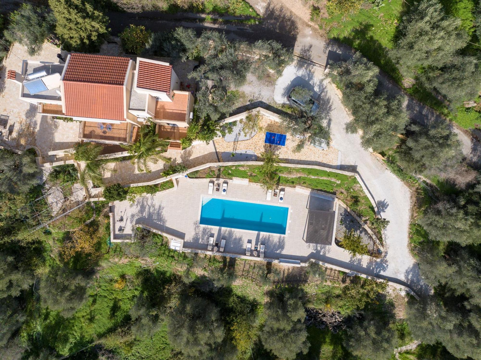Serenity River Villa Palaiochora Exterior foto
